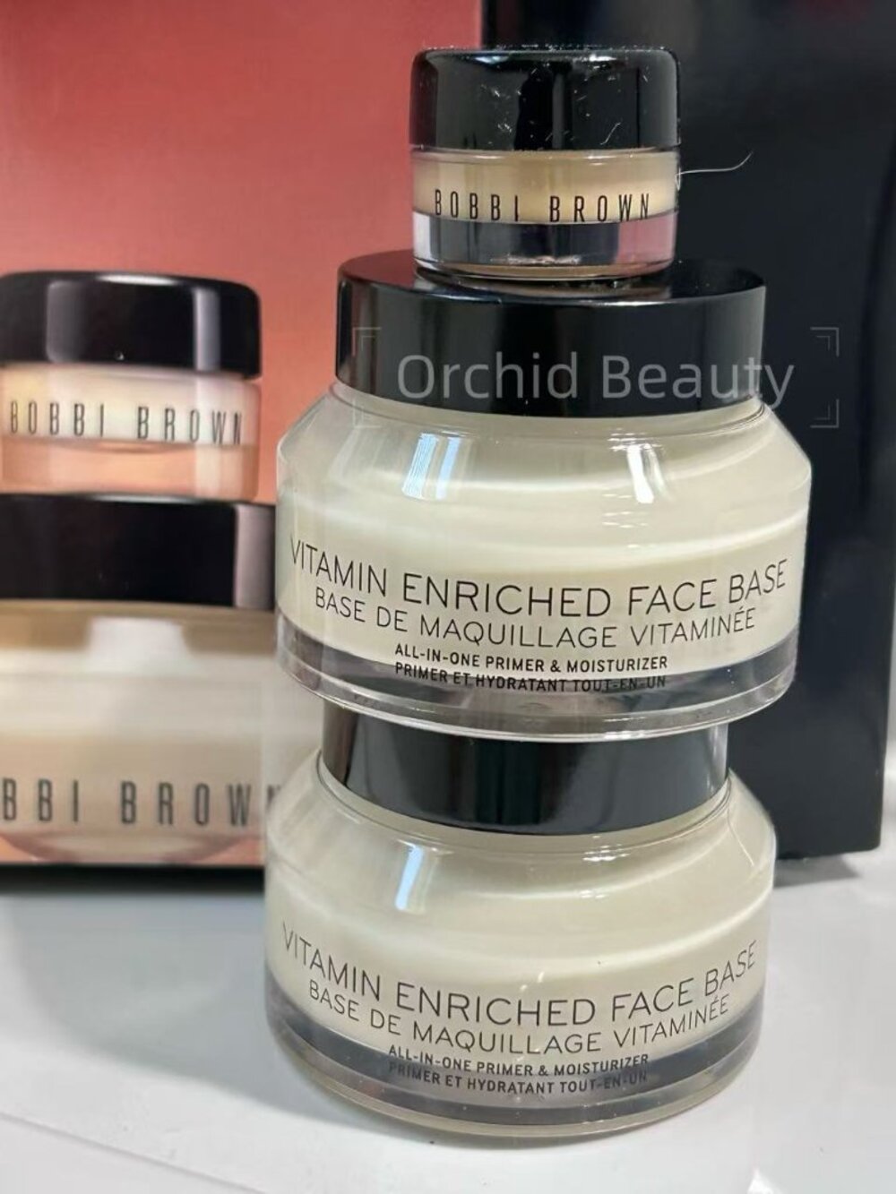 New Bobbi Brown Vitamin Enriched Face Base Moisturizer & Primer Duo 2 x 50 ml - Picture 2 of 6